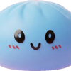 Dumpling Squishy Blu Oceano — squishy antistress slow-rise kawaii