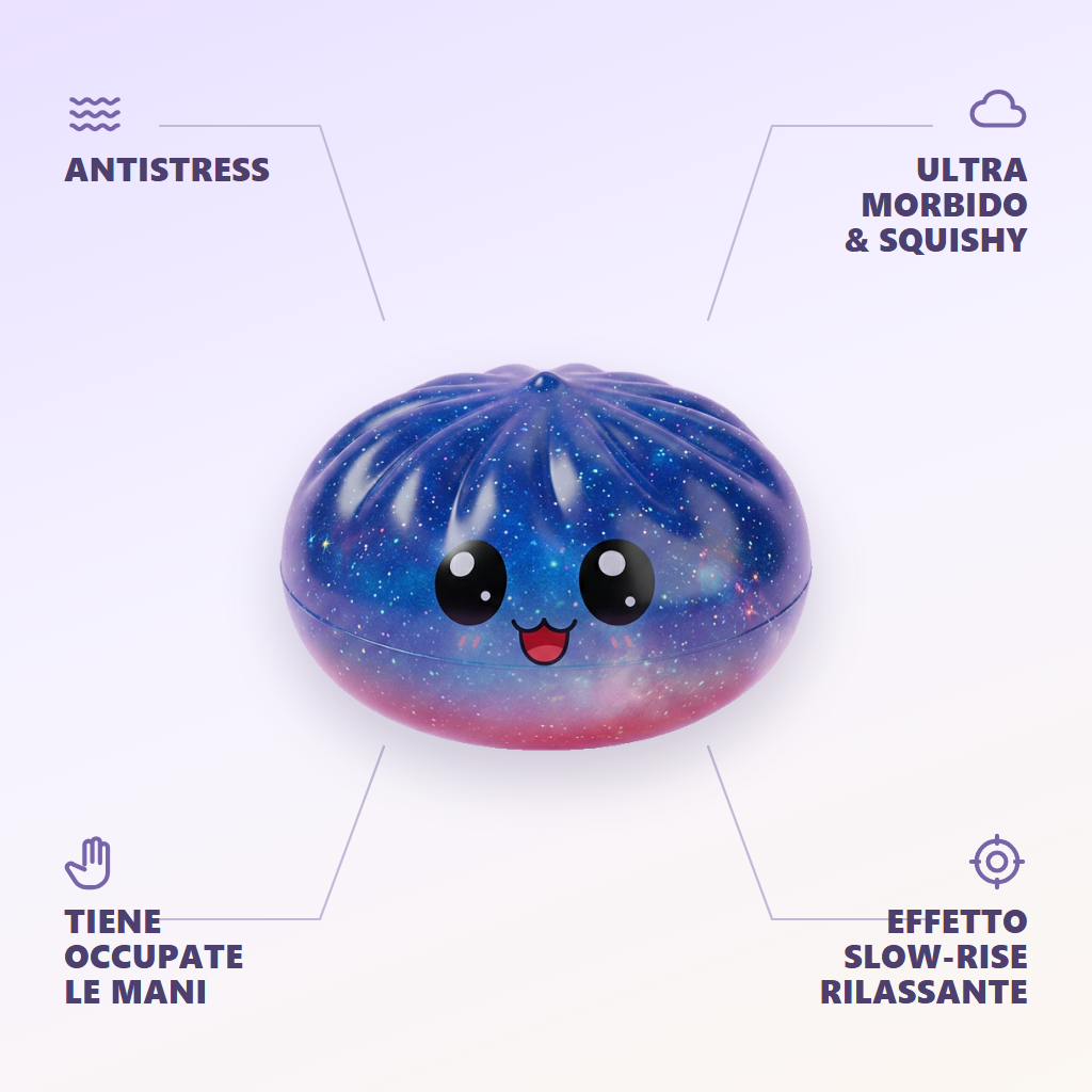 Mystery Dumpling Squishy Kawaii Adorabile — squishy antistress slow-rise kawaii