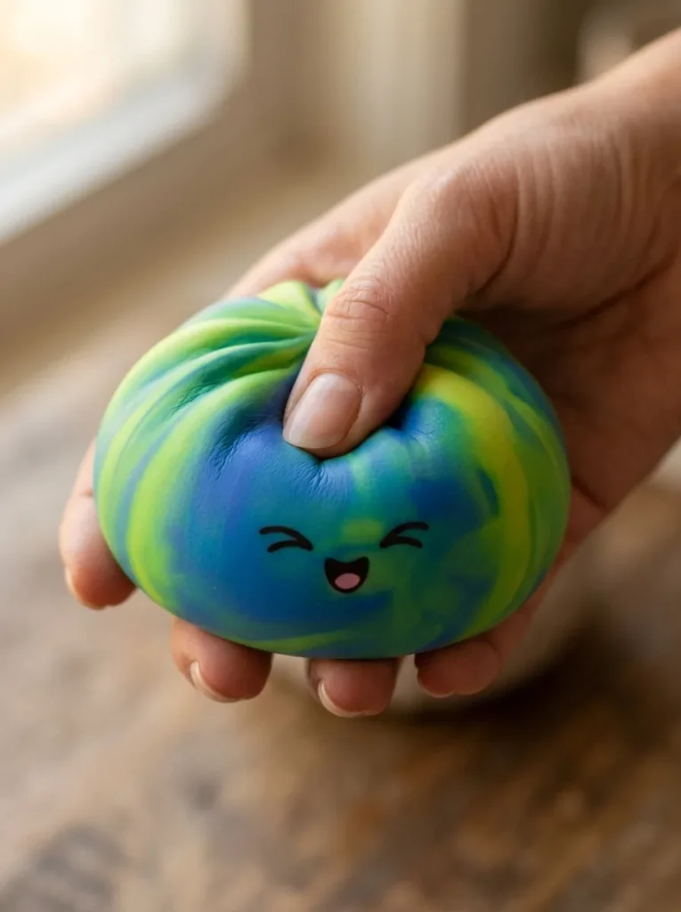 Rainbow Dumpling Squishy Multicolore — squishy antistress slow-rise kawaii