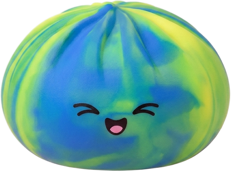 Rainbow Dumpling Squishy Multicolore — squishy antistress slow-rise kawaii