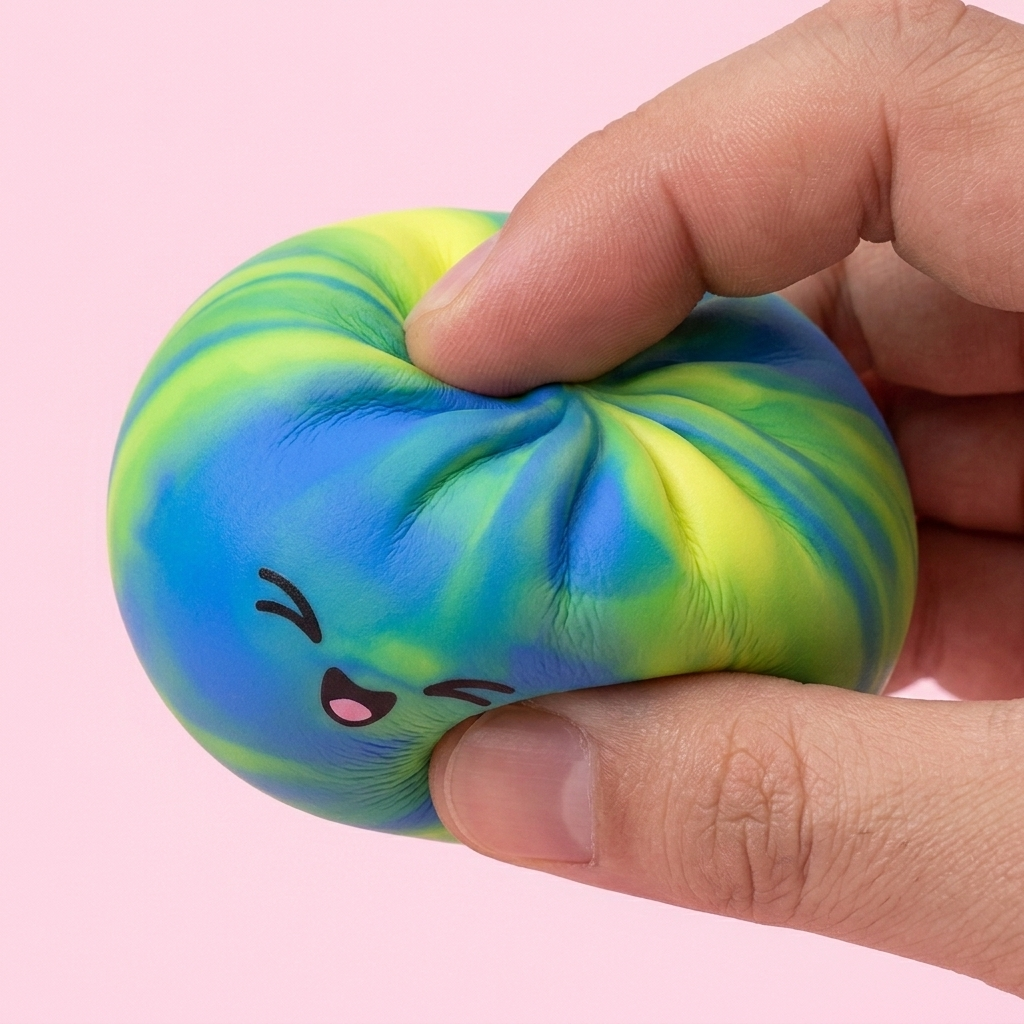Rainbow Dumpling Squishy Multicolore — squishy antistress slow-rise kawaii