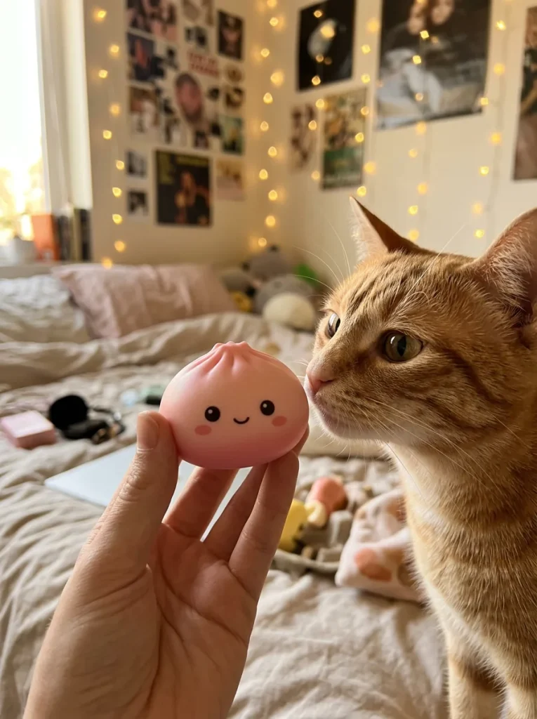 Dumpling Squishy Bun Mistero Soffice — squishy antistress slow-rise kawaii