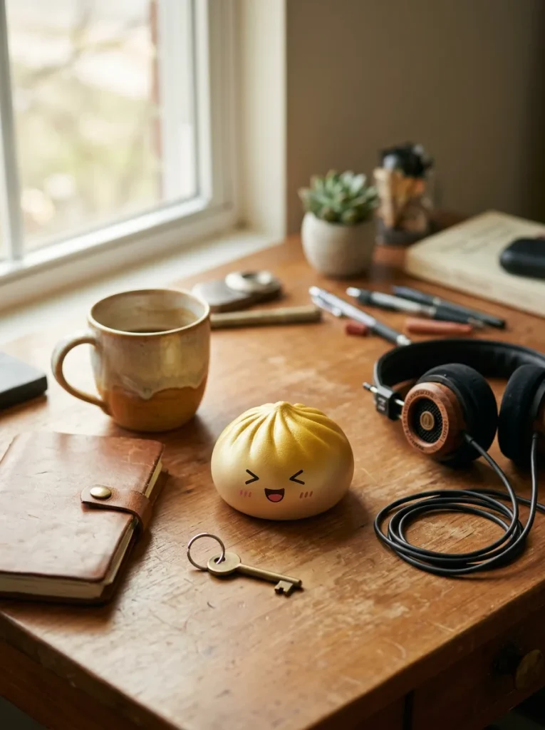 Dumpling Squishy Bun Mistero Soffice — squishy antistress slow-rise kawaii