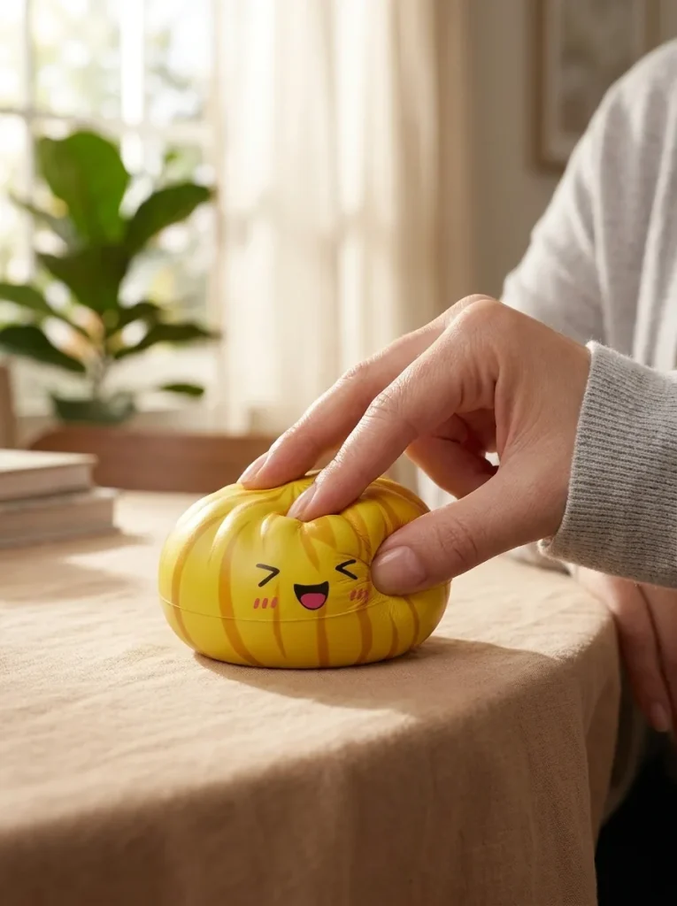 Dumpling Squishy Bun Mistero Soffice — squishy antistress slow-rise kawaii