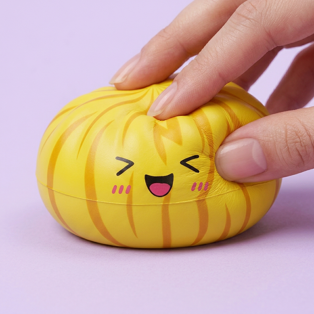 Dumpling Squishy Bun Mistero Soffice — squishy antistress slow-rise kawaii