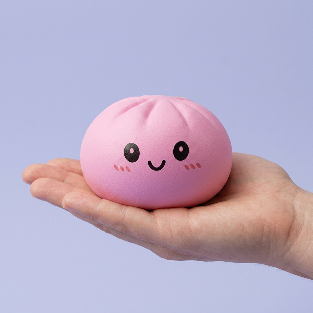 Squishy Dumpling Mystery Box Sorpresa Bamboo — squishy antistress slow-rise kawaii