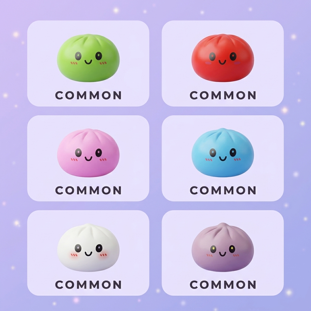 Squishy Dumpling Mystery Box Sorpresa Bamboo — squishy antistress slow-rise kawaii