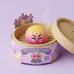 Dumpling Squishy Mystery Bun Fidget Sorpresa — squishy antistress slow-rise kawaii