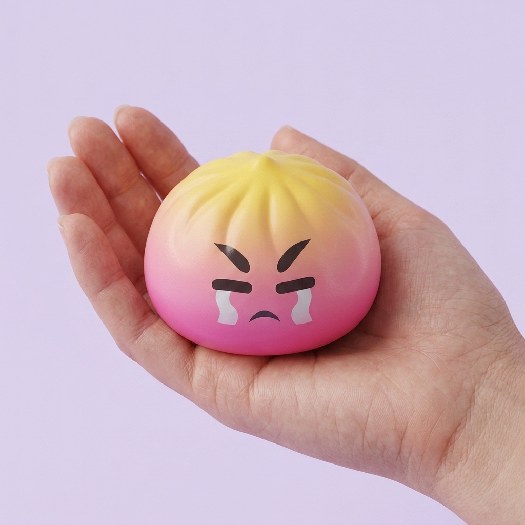 Dumpling Squishy Mystery Bun Fidget Sorpresa — squishy antistress slow-rise kawaii