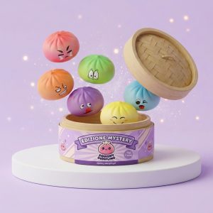 Dumpling Squishy Mystery Bun Fidget Sorpresa — squishy antistress slow-rise kawaii