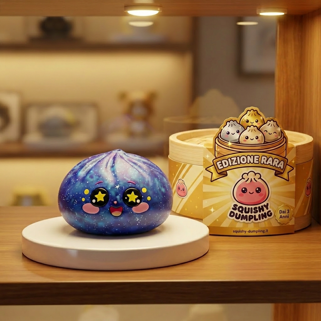 Galaxy Dumpling Squishy Cosmico — squishy antistress slow-rise kawaii