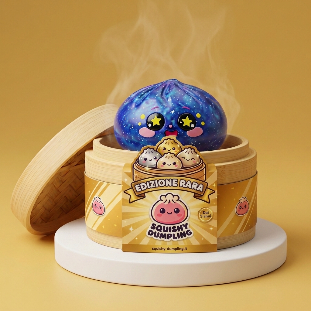 Galaxy Dumpling Squishy Cosmico — squishy antistress slow-rise kawaii