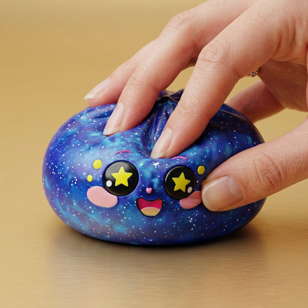 Galaxy Dumpling Squishy Cosmico — squishy antistress slow-rise kawaii