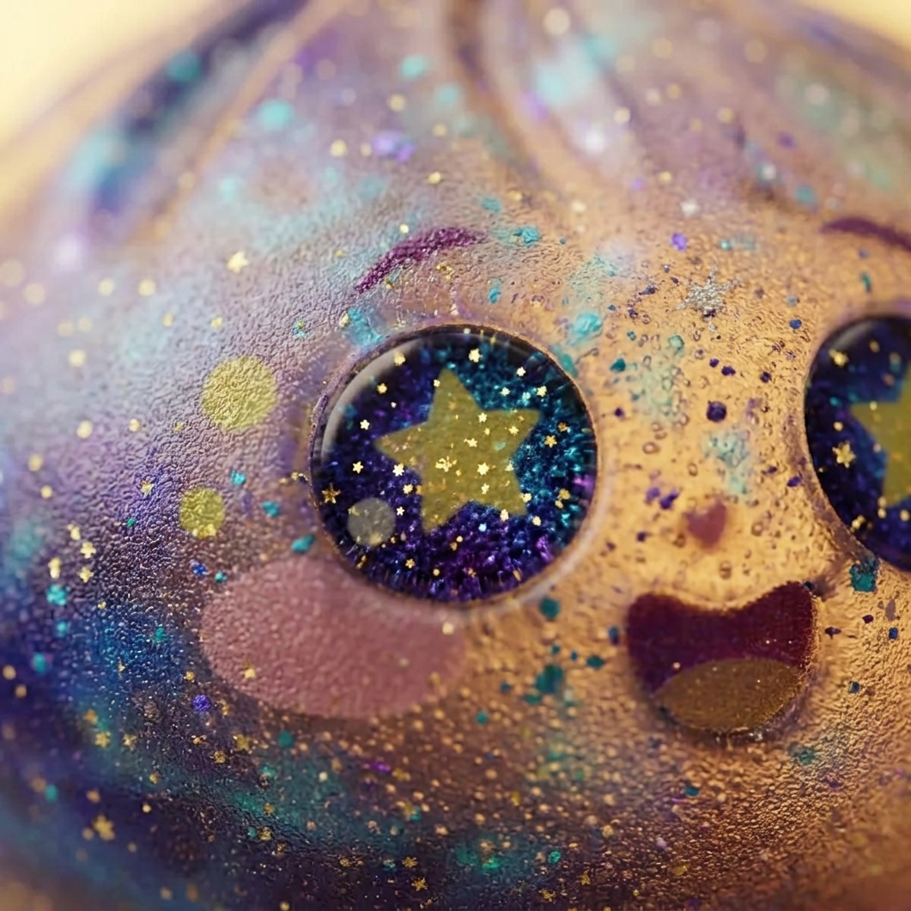Galaxy Dumpling Squishy Cosmico — squishy antistress slow-rise kawaii