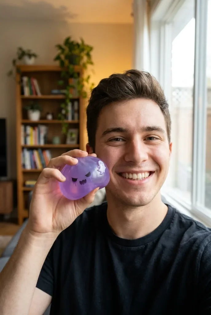 Ghost Dumpling Squishy Boo Fantasma Bambù — squishy antistress slow-rise kawaii