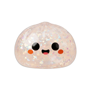 Ghost Dumpling Squishy Halloween Glitter — squishy antistress slow-rise kawaii