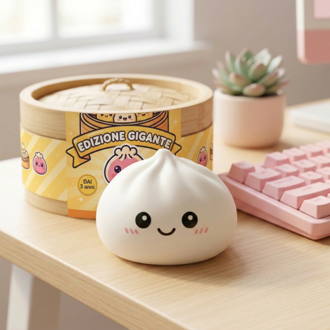 Giant Dumpling Squishy XXL 25 cm — squishy antistress slow-rise kawaii