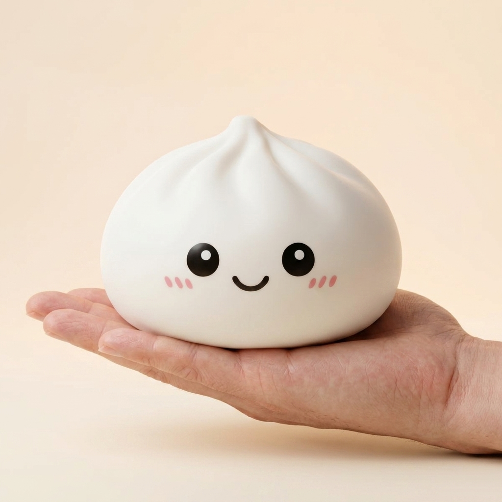 Giant Dumpling Squishy XXL 25 cm — squishy antistress slow-rise kawaii