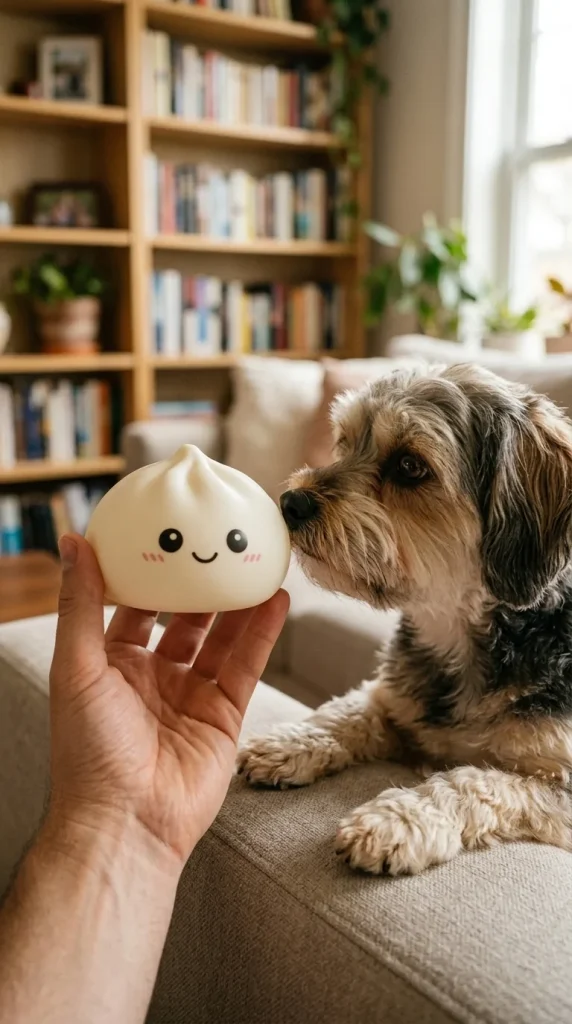 Giant Dumpling Squishy XXL 25 cm — squishy antistress slow-rise kawaii