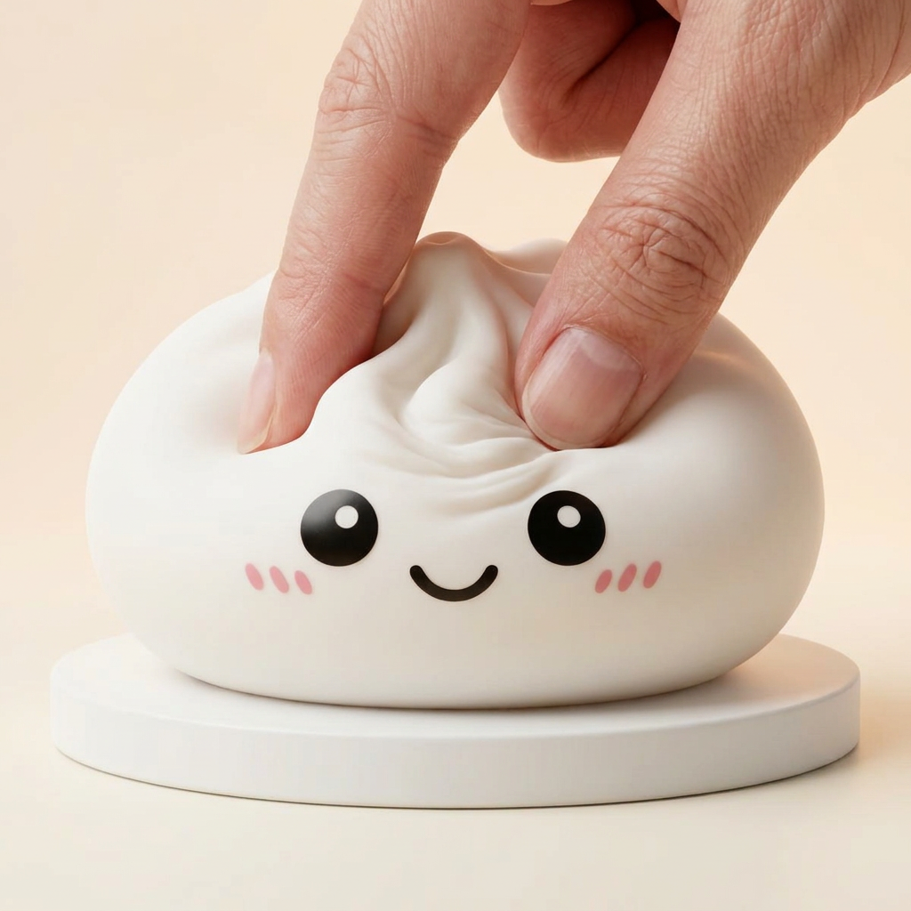 Giant Dumpling Squishy XXL 25 cm — squishy antistress slow-rise kawaii