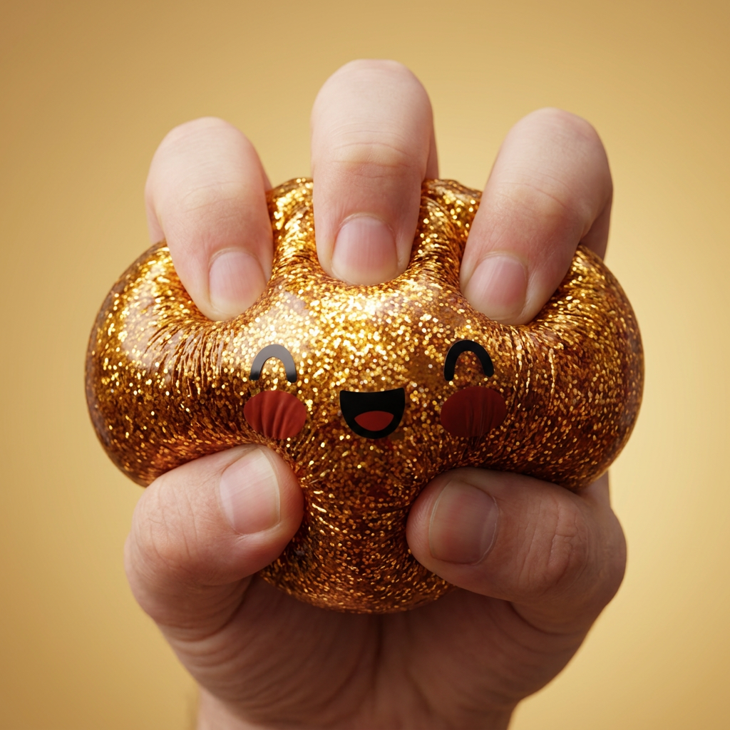 Dumpling Squishy Glitter Or Tesoro Unico — squishy antistress slow-rise kawaii