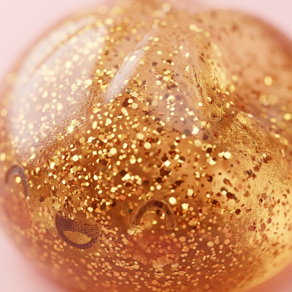 Dumpling Squishy Glitter Or Tesoro Unico — squishy antistress slow-rise kawaii