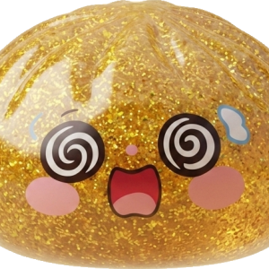 Gold Dumpling Squishy Dorato della Fortuna — squishy antistress slow-rise kawaii