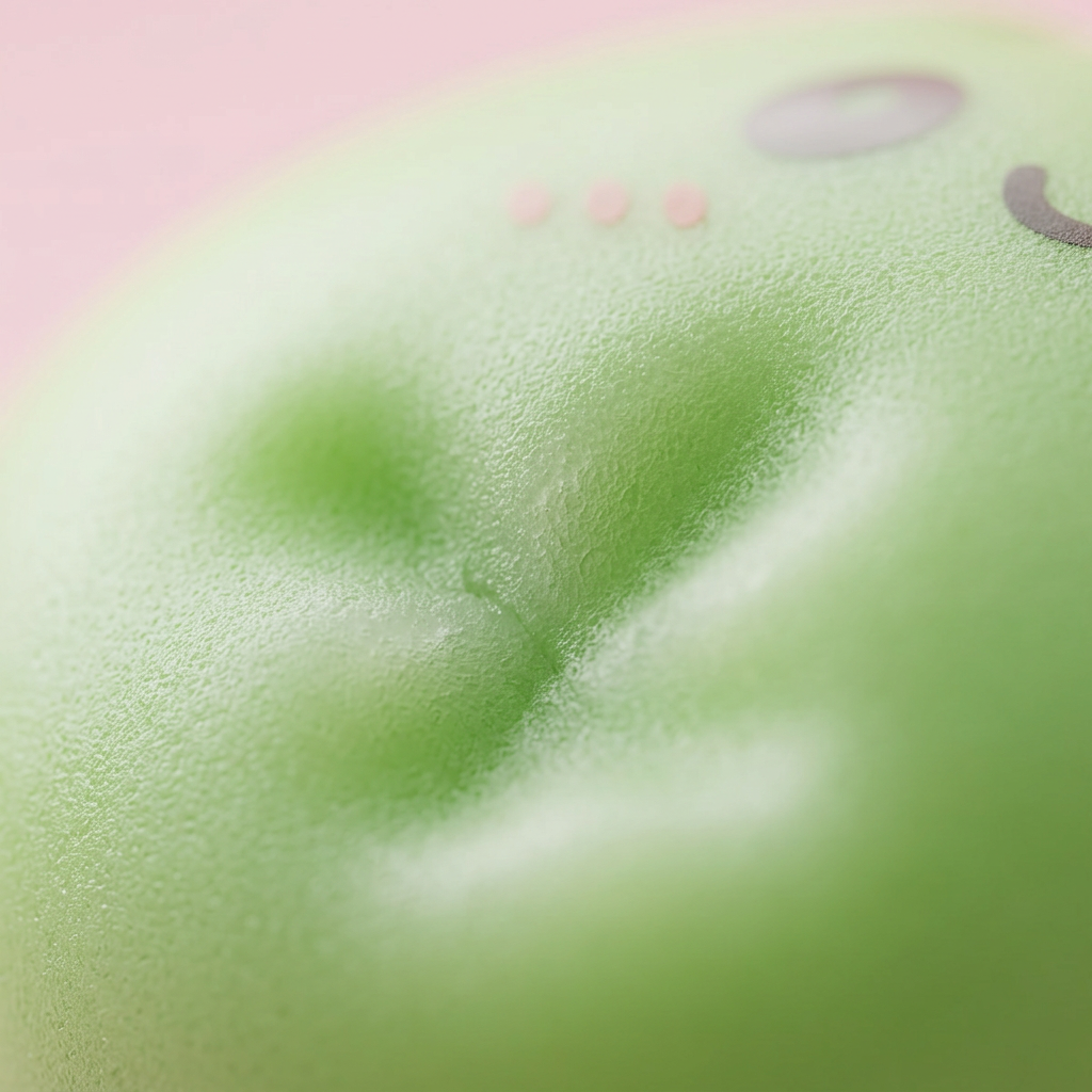 Dumpling Squishy Verde Matcha — squishy antistress slow-rise kawaii