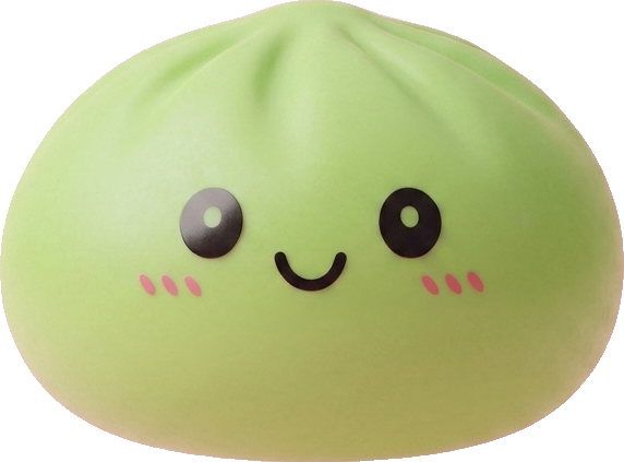 Dumpling Squishy Verde Matcha — squishy antistress slow-rise kawaii