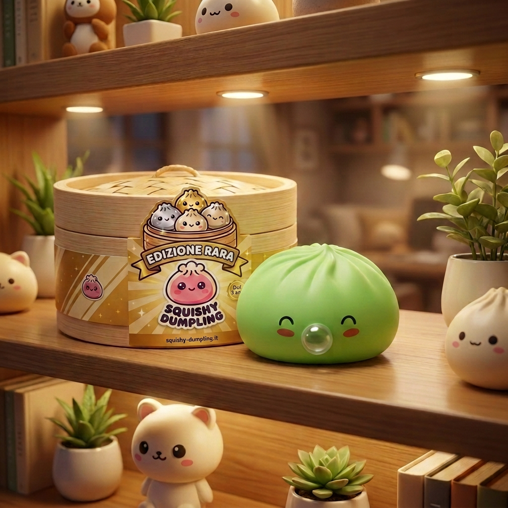 Dumpling Squishy Matcha Verde Rare Blow — squishy antistress slow-rise kawaii