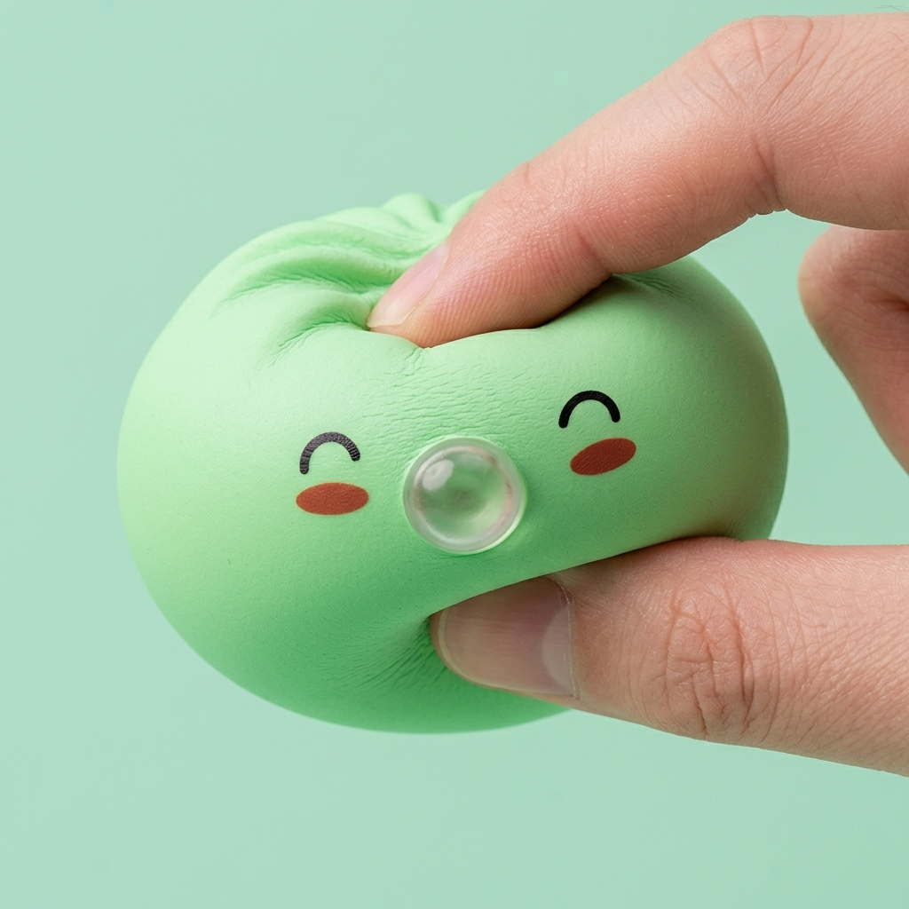 Dumpling Squishy Matcha Verde Rare Blow — squishy antistress slow-rise kawaii