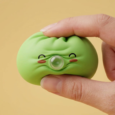 Dumpling Squishy Matcha Verde Rare Blow — squishy antistress slow-rise kawaii