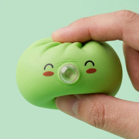 Dumpling Squishy Matcha Verde Rare Blow — squishy antistress slow-rise kawaii