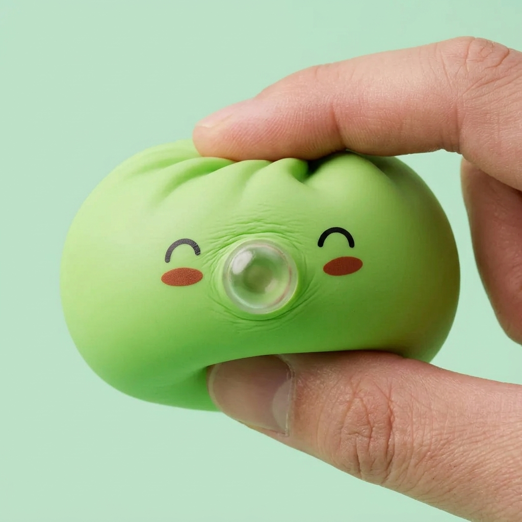 Dumpling Squishy Matcha Verde Rare Blow — squishy antistress slow-rise kawaii