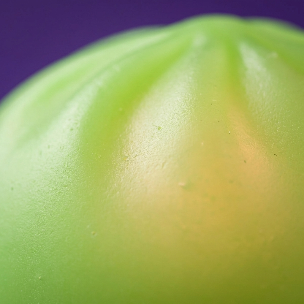 Dumpling Squishy Verde Luce Notturna — squishy antistress slow-rise kawaii