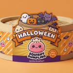 Cestino di bambù della collezione Halloween