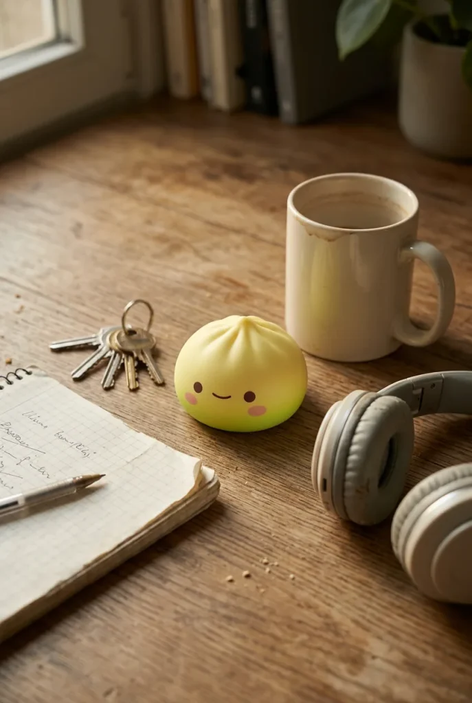 Dumpling Squishy Giapponese Kawaii — Lotto da 12 Blind Box — squishy antistress slow-rise kawaii