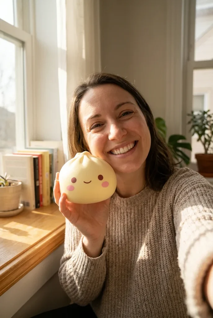 Dumpling Squishy Giapponese Kawaii — Lotto da 12 Blind Box — squishy antistress slow-rise kawaii