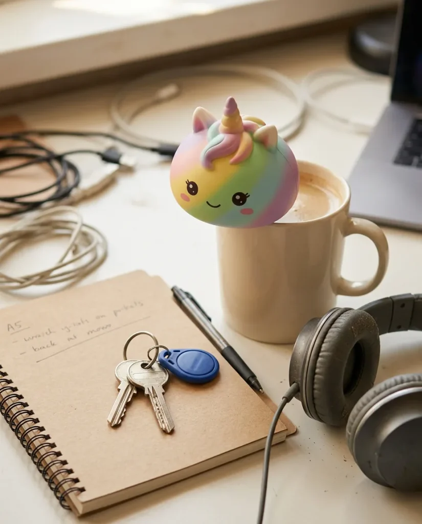 Jumbo Dumpling Squishy Unicorno Arcobaleno — squishy antistress slow-rise kawaii