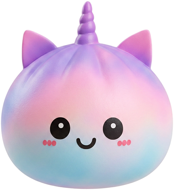 Jumbo Dumpling Squishy Unicorno Arcobaleno — squishy antistress slow-rise kawaii