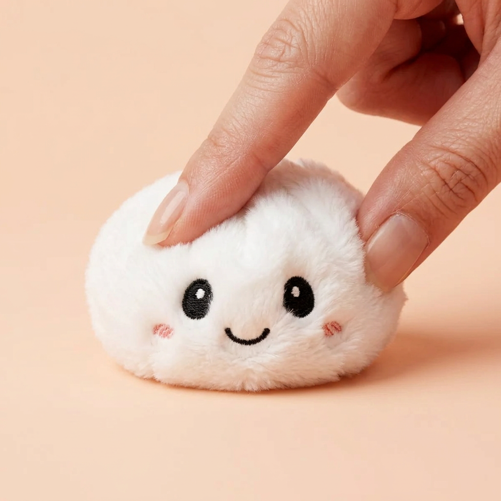 Dumpling Squishy Portachiavi Peluche x6 — squishy antistress slow-rise kawaii