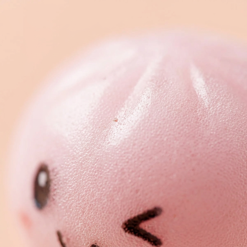Dumpling Squishy Portachiavi Peluche x6 — squishy antistress slow-rise kawaii