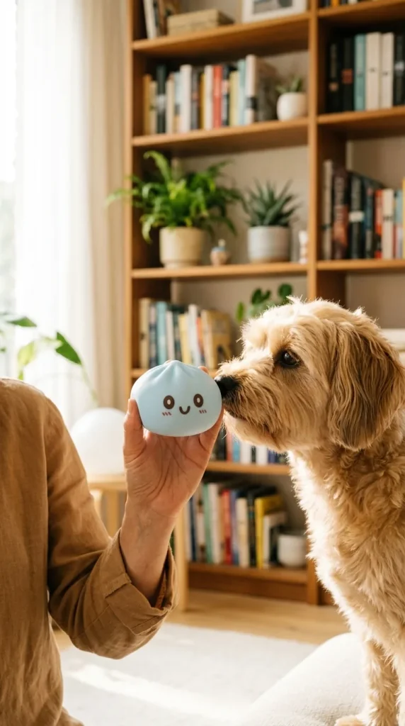 Giant Dumpling Squishy Blu Jumbo — squishy antistress slow-rise kawaii