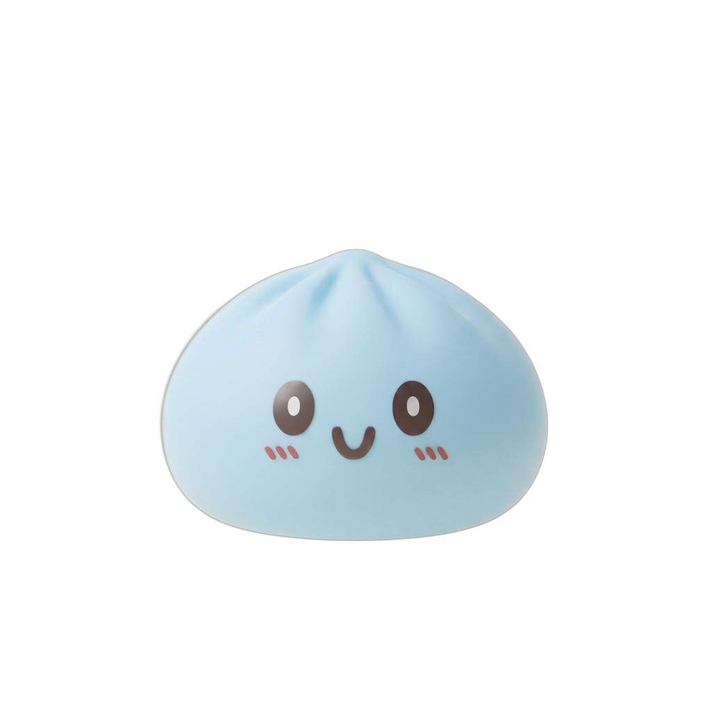 Giant Dumpling Squishy Blu Jumbo — squishy antistress slow-rise kawaii