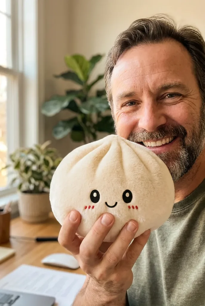 Squishy Dumpling Big Cuscino Morbidoso — squishy antistress slow-rise kawaii