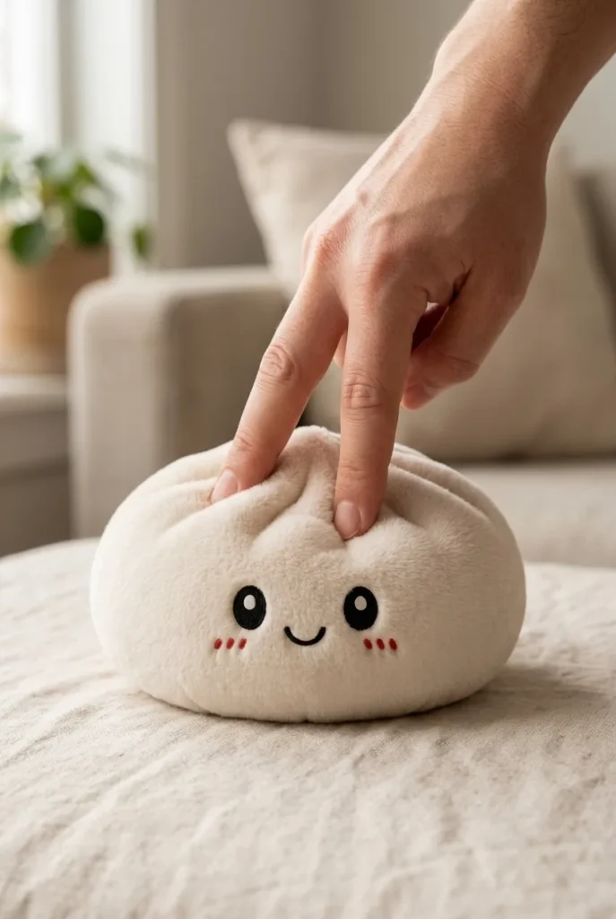 Squishy Dumpling Big Cuscino Morbidoso — squishy antistress slow-rise kawaii
