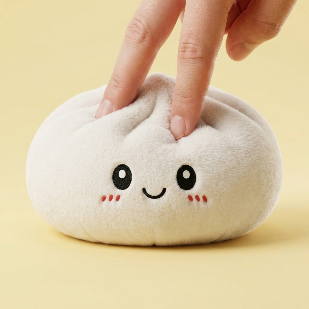 Squishy Dumpling Big Cuscino Morbidoso — squishy antistress slow-rise kawaii