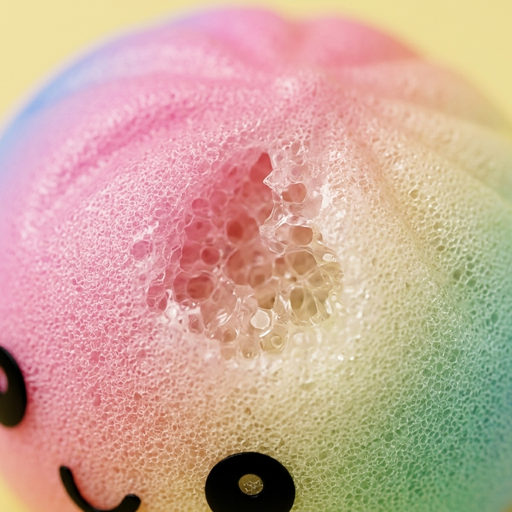 Rainbow Dumpling Squishy Gigante — squishy antistress slow-rise kawaii