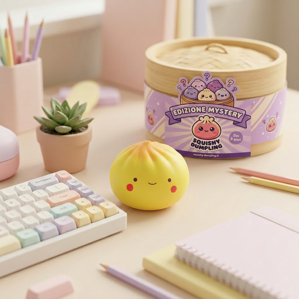 Dumpling Squishy Blind Box Mini – 24 Misteri — squishy antistress slow-rise kawaii
