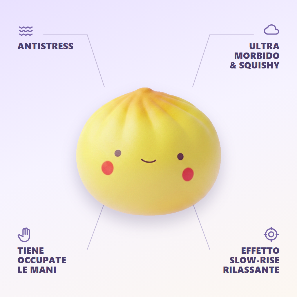 Dumpling Squishy Blind Box Mini – 24 Misteri — squishy antistress slow-rise kawaii